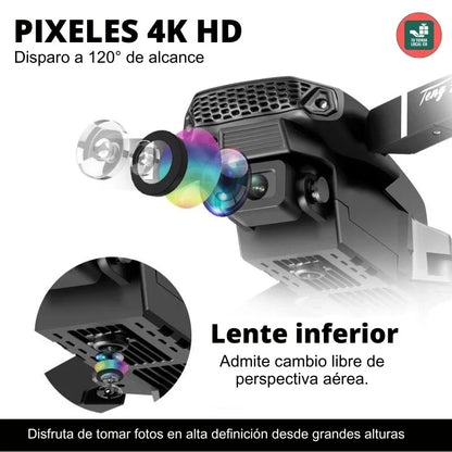 NUEVO DRONE  W8 PRO MAX 2025 CON INTELIGENCIA ARTIFICIAL + 2 BATERIAS ADICIONALES y ESTUCHE DE REGALO